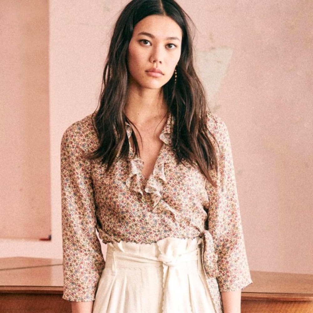 Sezane Gio Blouse